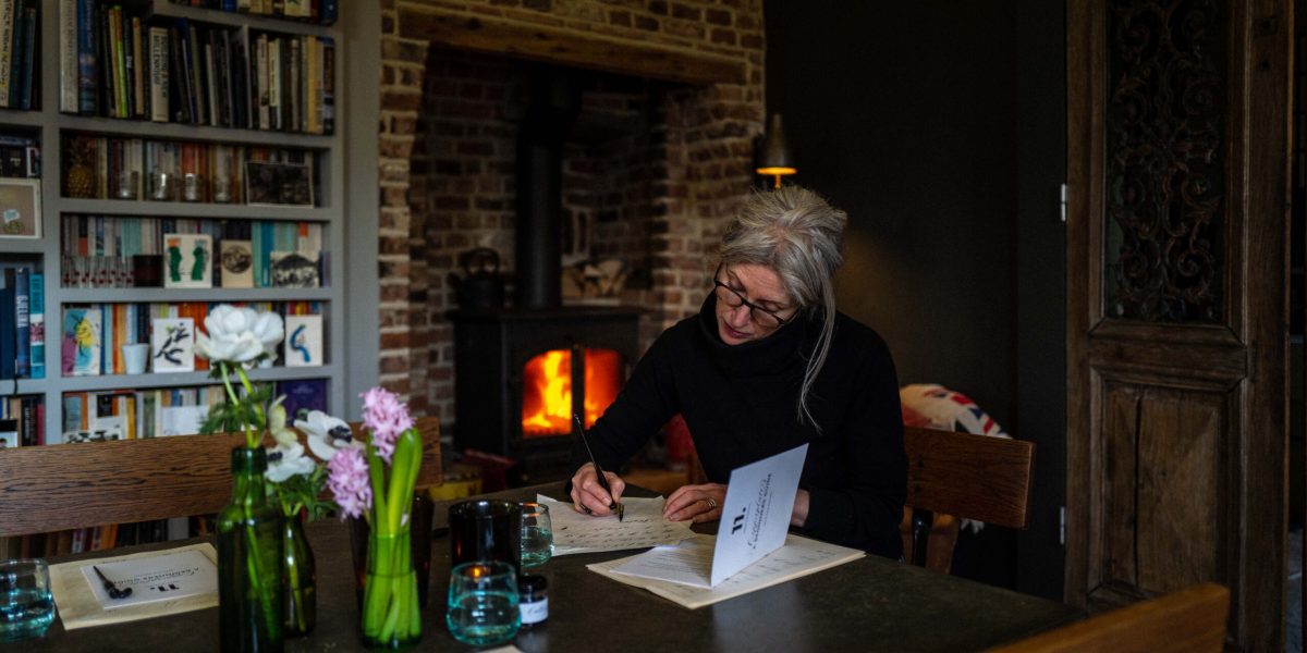 Kate Ridyard London Calligraphy Profile