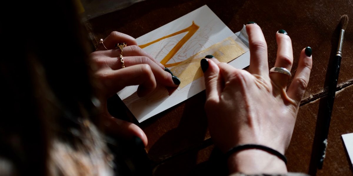 Student of Kate Ridyard Calligrapher